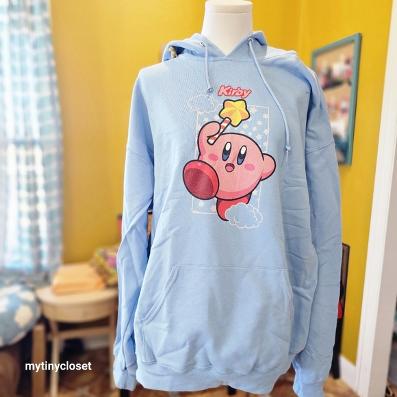NWT kirby fleece hoodie size XL - Picture 3 of 5